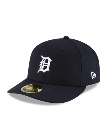 Detroit Tigers Hat Baseball Cap Fitted 7 1/2 Roman MLB Vintage 80s Blue D  Retro