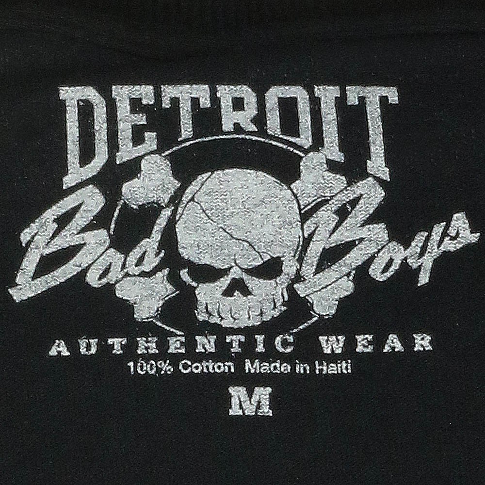 American Silkscreen Detroit Bad Boys Authentic Men's Long-Sleeve T-Shirt by Vintage Detroit Collection