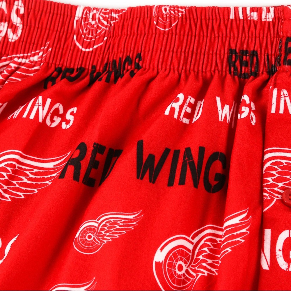 Detroit Red Wings Men's Boxer Shorts - Vintage Detroit Collection