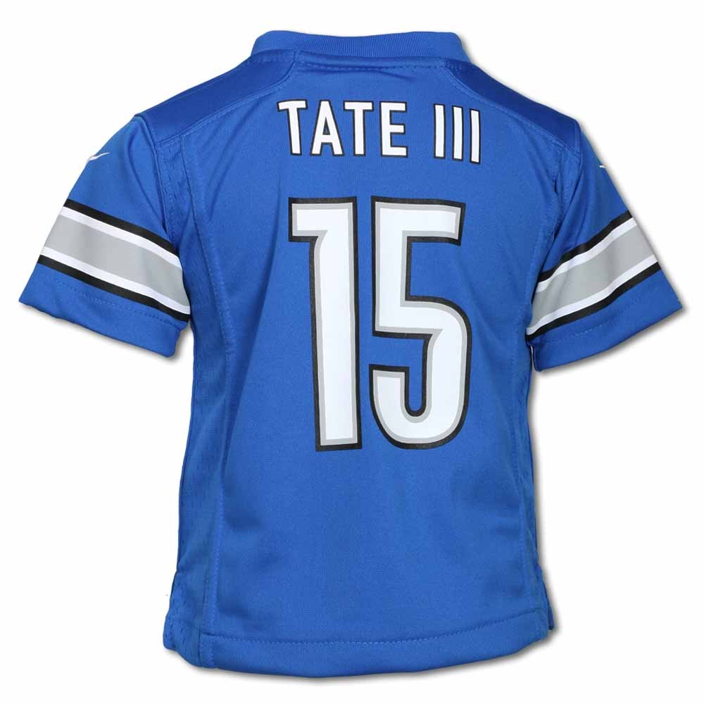 Tate III #15 Detroit Lions Toddler Jersey - Vintage Detroit Collection