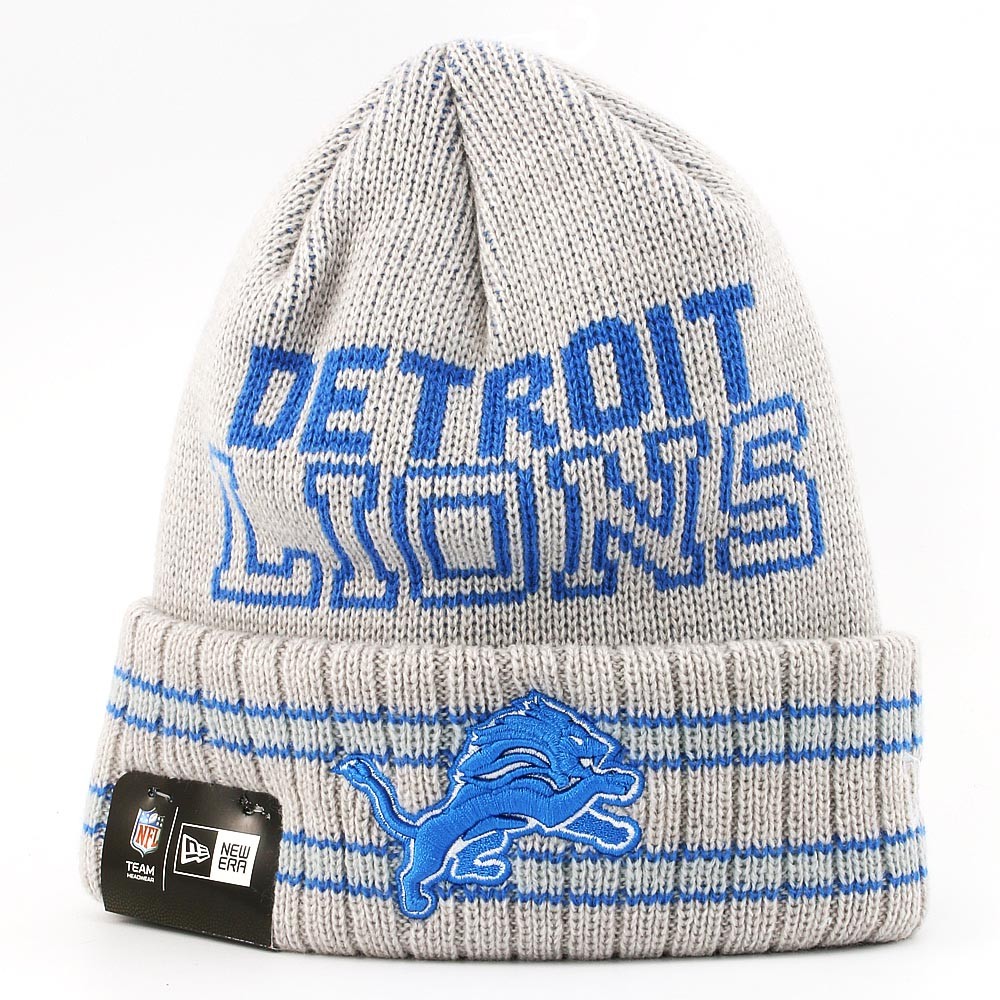 Detroit Lions Youth Cozy Knit Hat - Vintage Detroit Collection