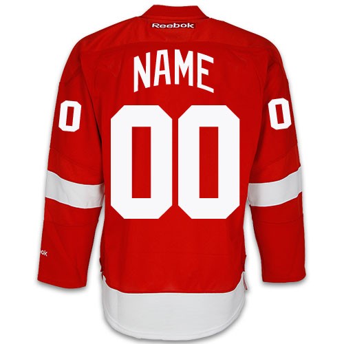 Detroit Red Wings Firstar Gamewear Pro Performance Hockey Jersey with Customization Red / Custom