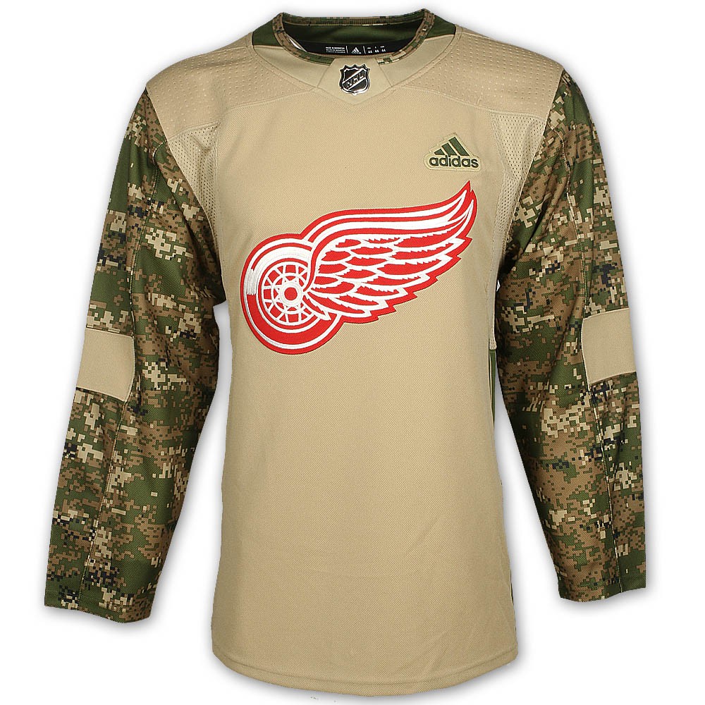  adidas Detroit Red Wings Primegreen Authentic Home Men's Jersey  (52/Large) : Sports & Outdoors