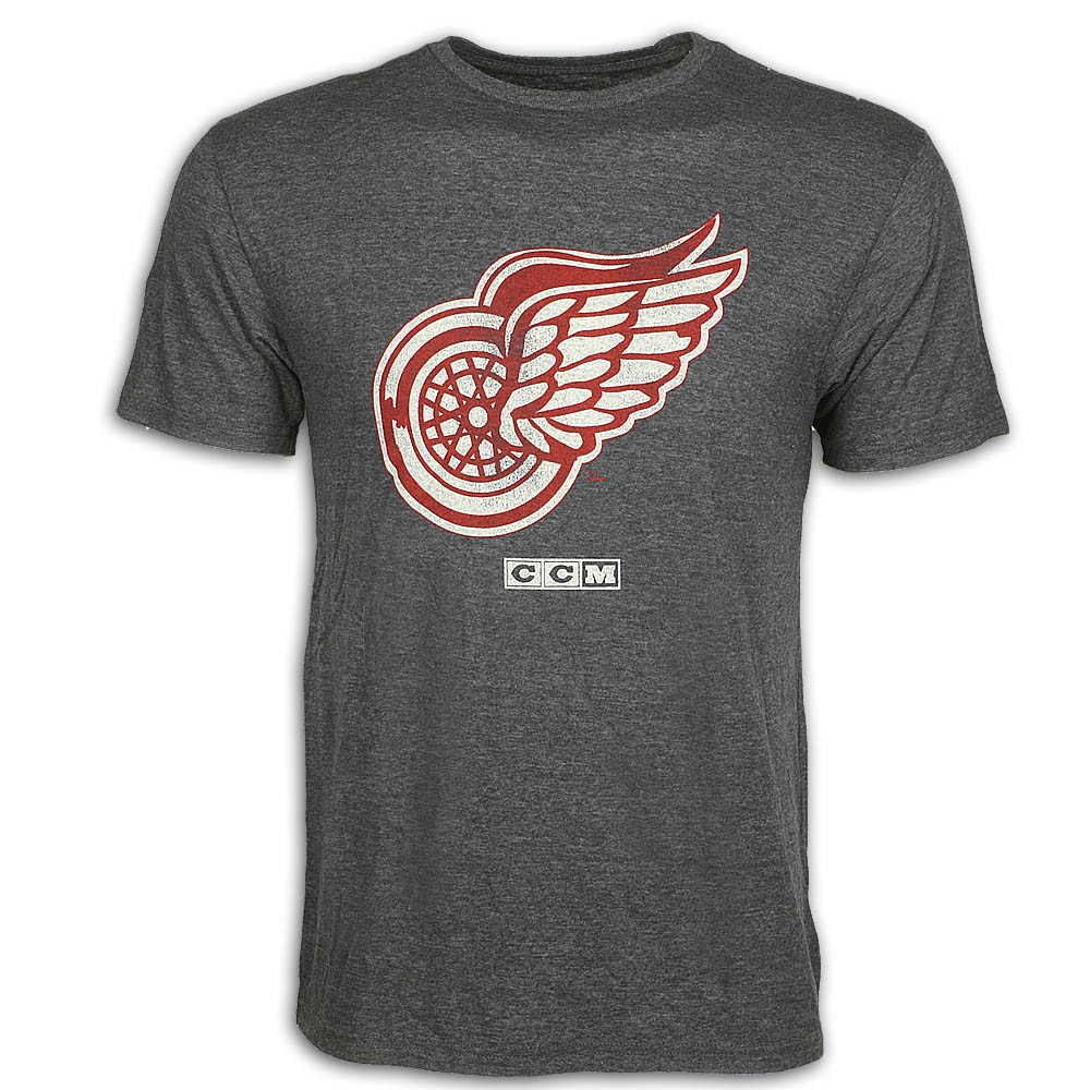 Detroit Red Wings Men's Heritage T-Shirt - Vintage Detroit Collection