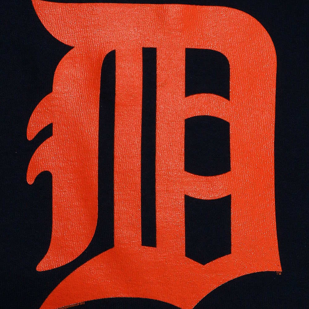 Wright & Ditson Detroit Tigers Customizable Men's Road Wordmark T-Shirt by Vintage Detroit Collection