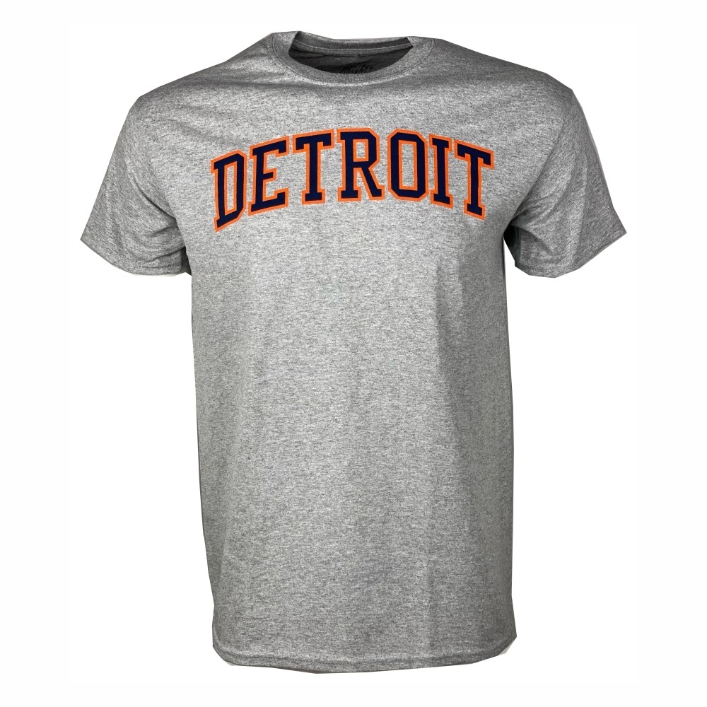 Detroit Tigers Men's Classic Road Jersey T-Shirt - Vintage Detroit  Collection