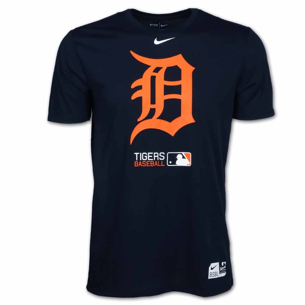 Detroit Tigers Men's Pitch Dri-FIT T-Shirt - Vintage Detroit Collection