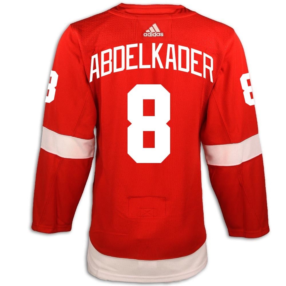 Justin Abdelkader #8 A Detroit Red Wings Adidas Home Primegreen Authentic  Jersey - Vintage Detroit Collection