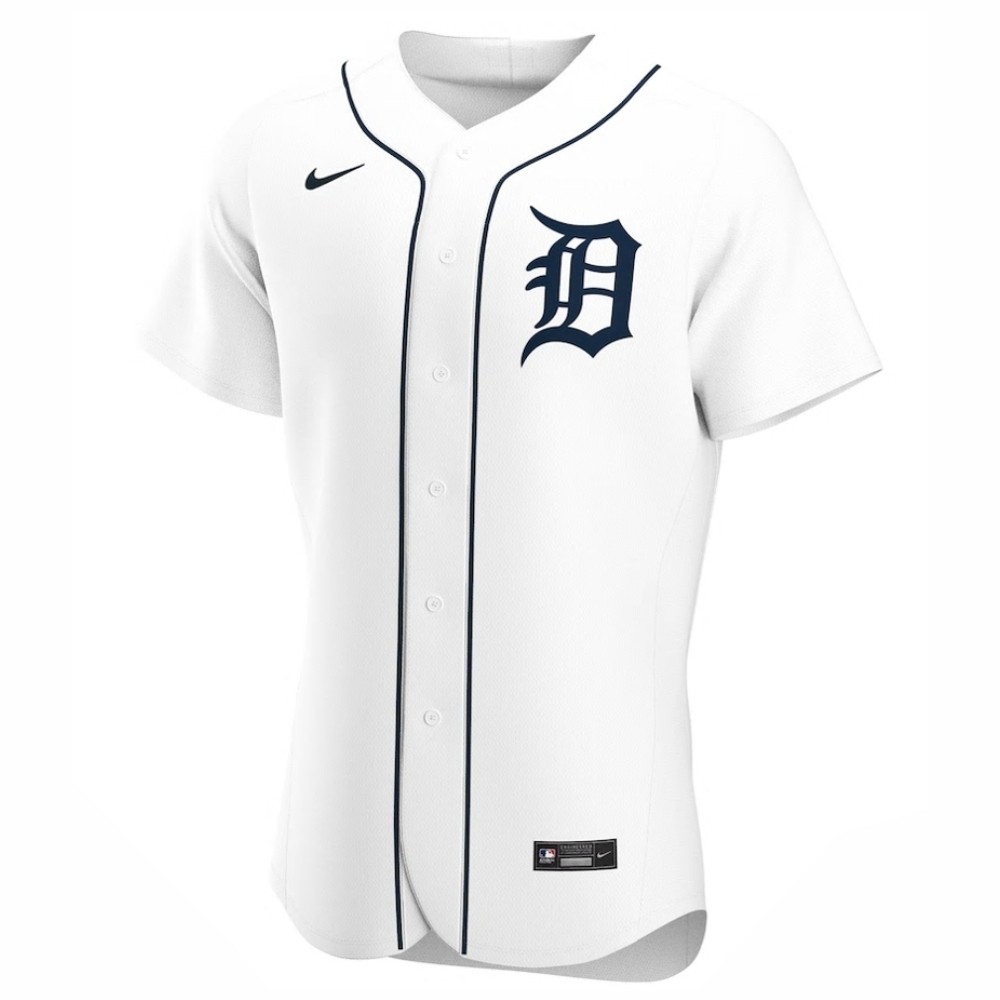 Casey Mize #12 Detroit Tigers Team-Issued Blue Alternate Home