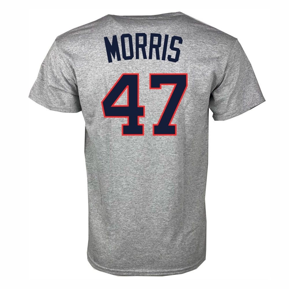 Morris #47 Detroit Tigers Classic Road Jersey T-Shirt - Vintage Detroit  Collection