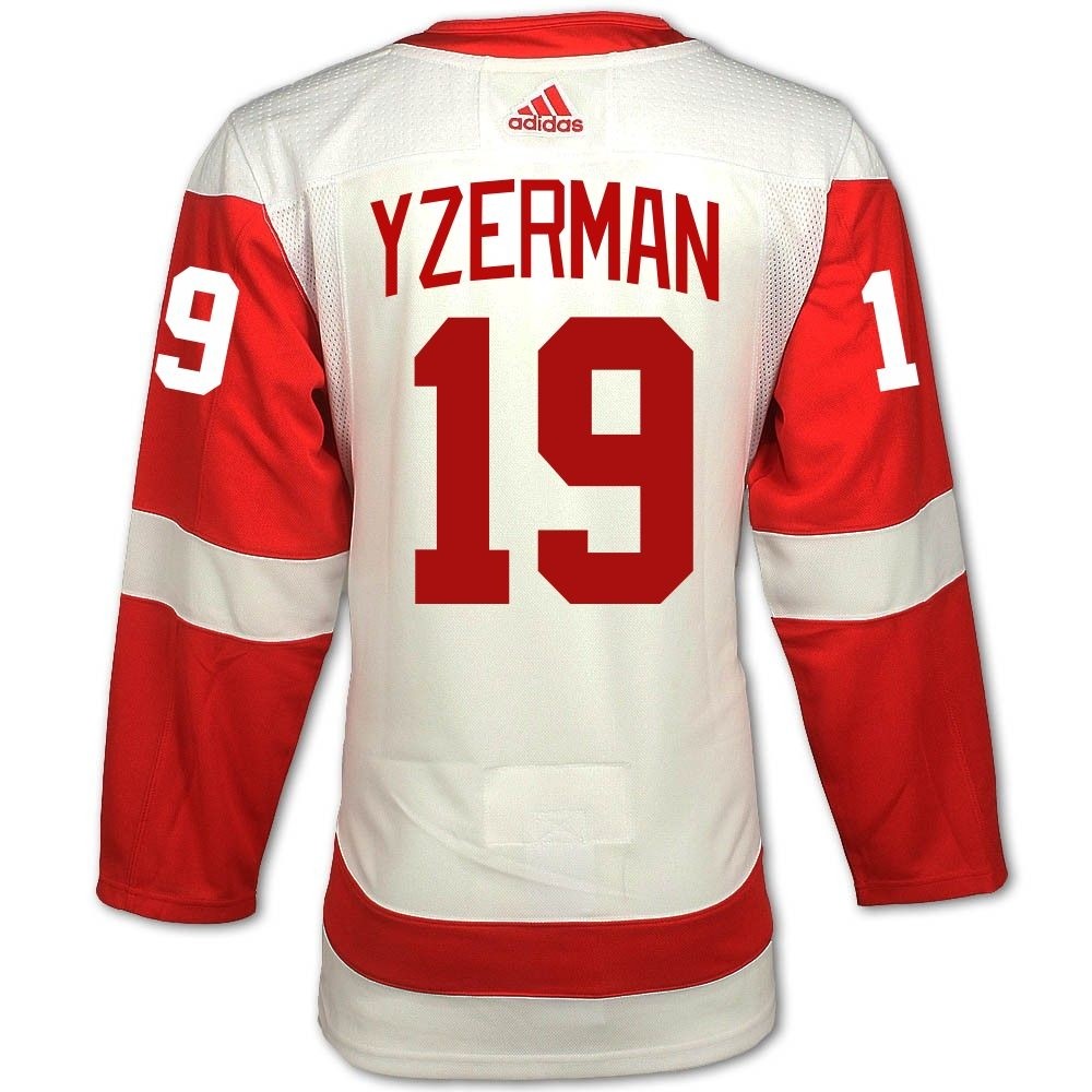 Winning Goal Steve Yzerman #19 Detroit Red Wings Jersey Size Large 14-16
