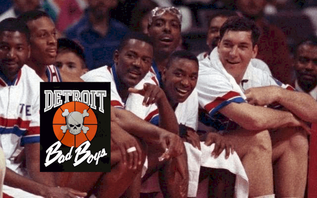 How the Detroit Pistons came to be known as the Bad Boys - Vintage Detroit  Collection