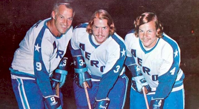 Vintage 1974 Houston Aeros WHA Hockey Jerseys