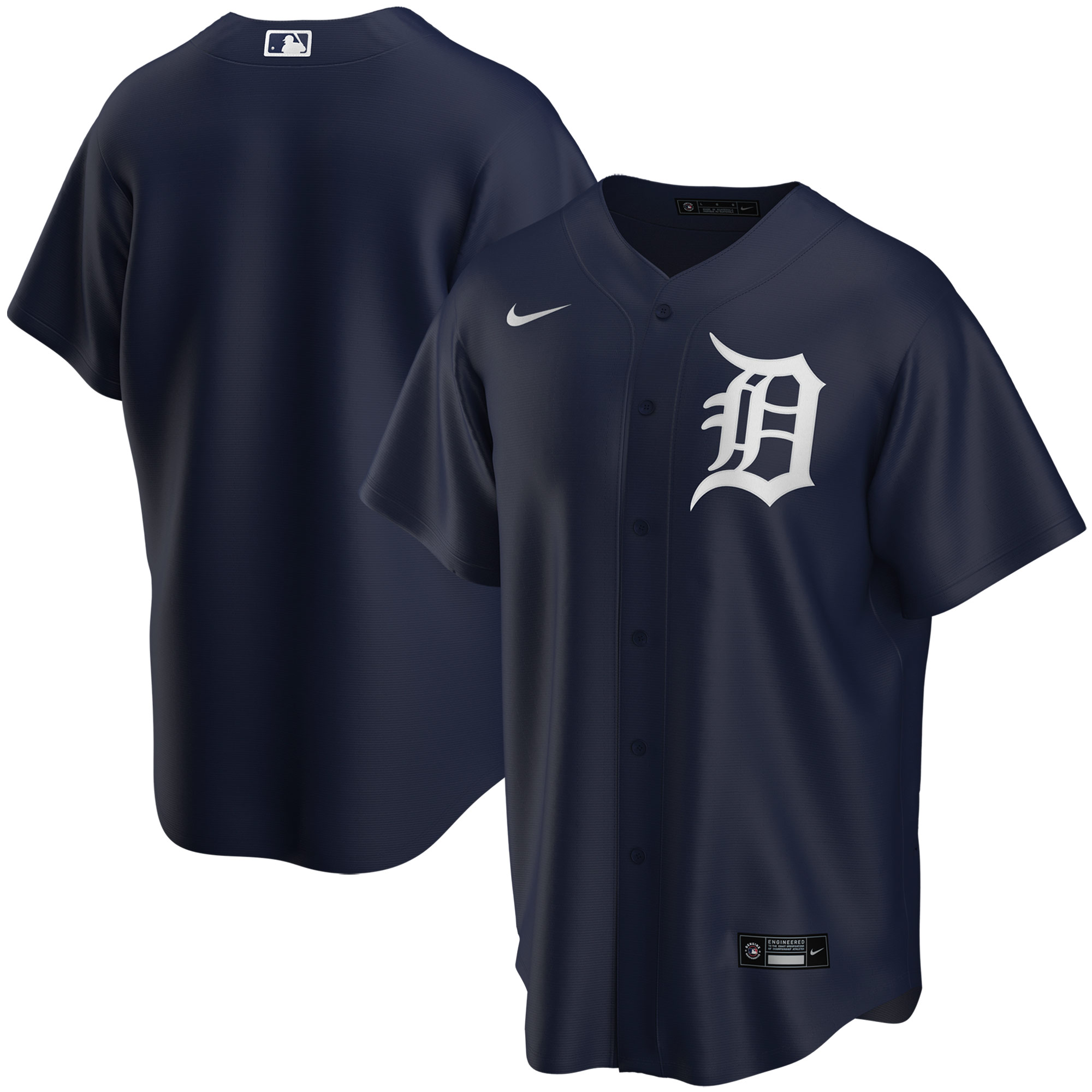 Detroit Tigers Nike Youth Alternate Jersey - Vintage Detroit Collection