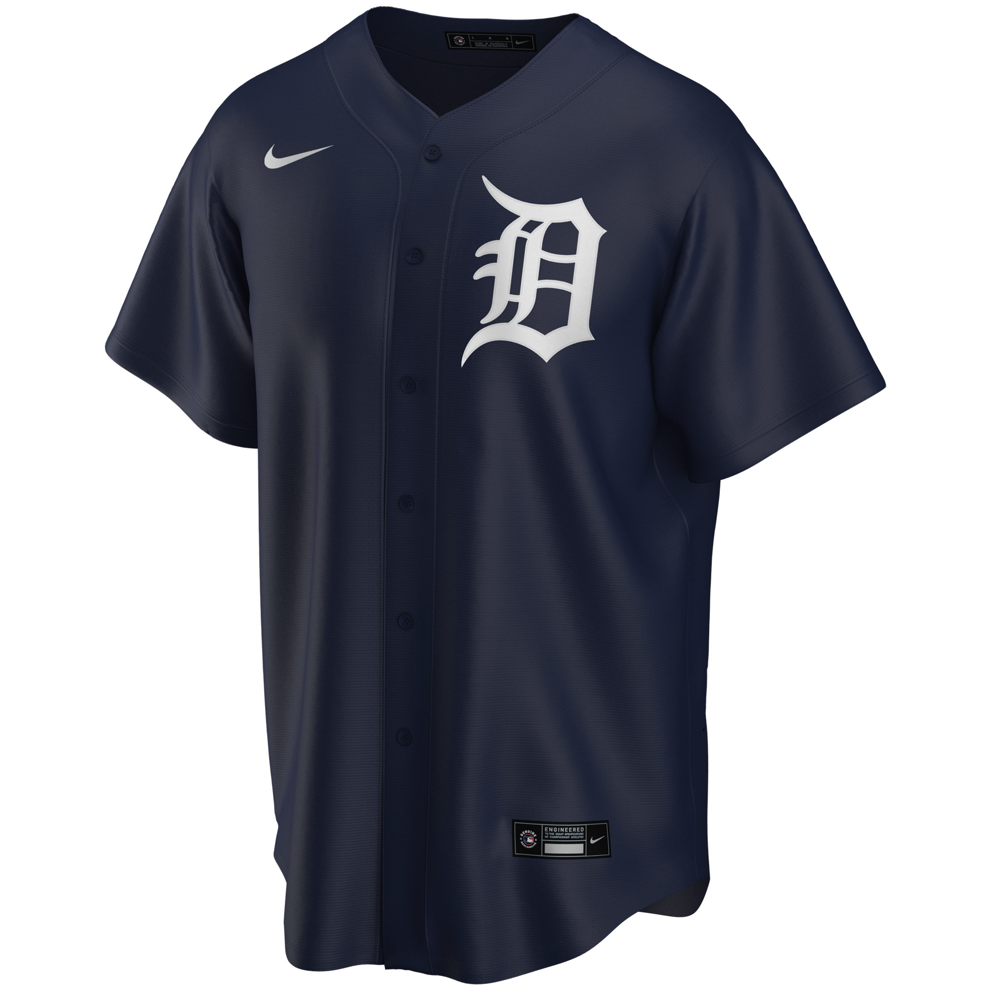Detroit Tigers Nike Youth Alternate 2020 Replica Team Jersey - Navy