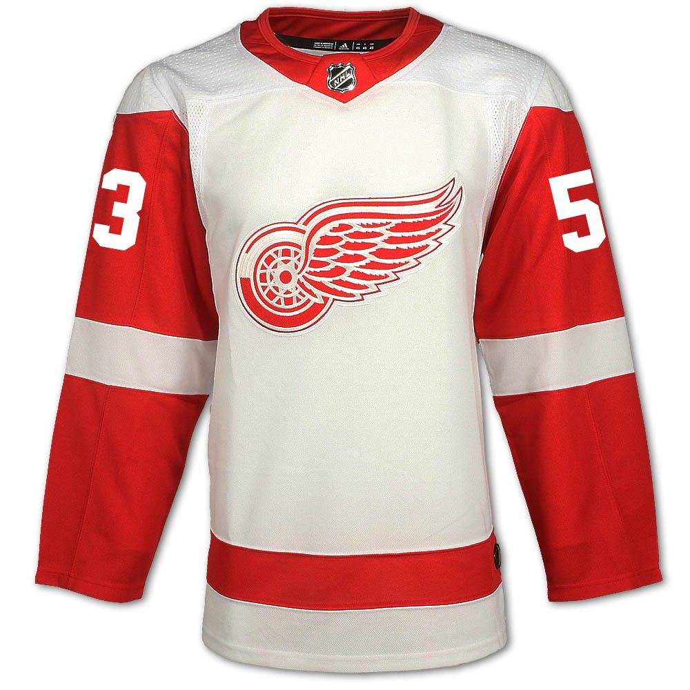 Moritz Seider Detroit Red Wings Youth Road Replica Jersey - White