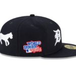 Shop New Era 59fifty Detroit Tigers Patch Pride Hat 60138919 blue