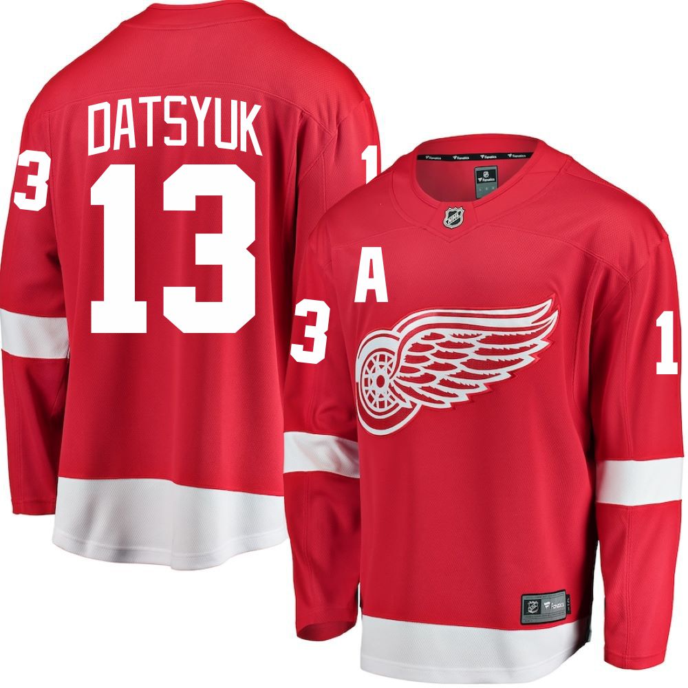 Pavel Datsyuk Autographed Detroit Red Wings Fanatics Jersey - NHL Auctions