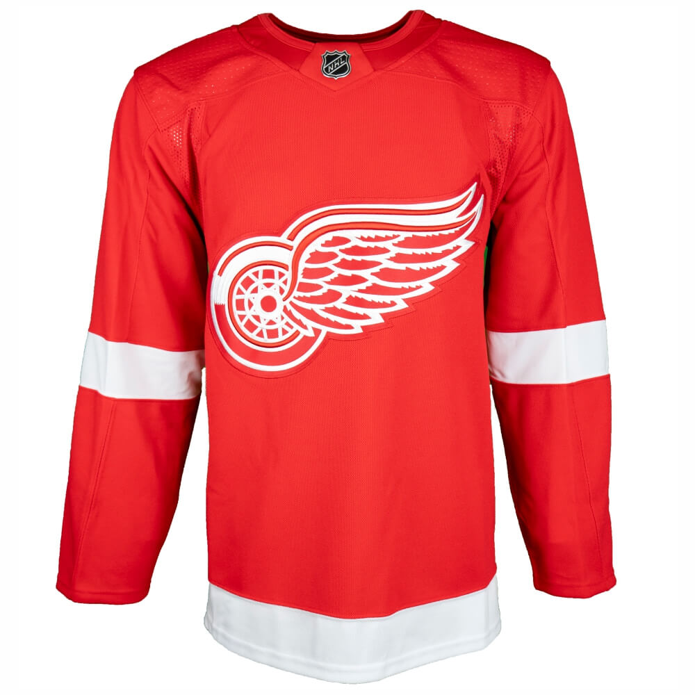 adidas Detroit Red Wings Primegreen Authentic Home Men's Jersey (52/Large)