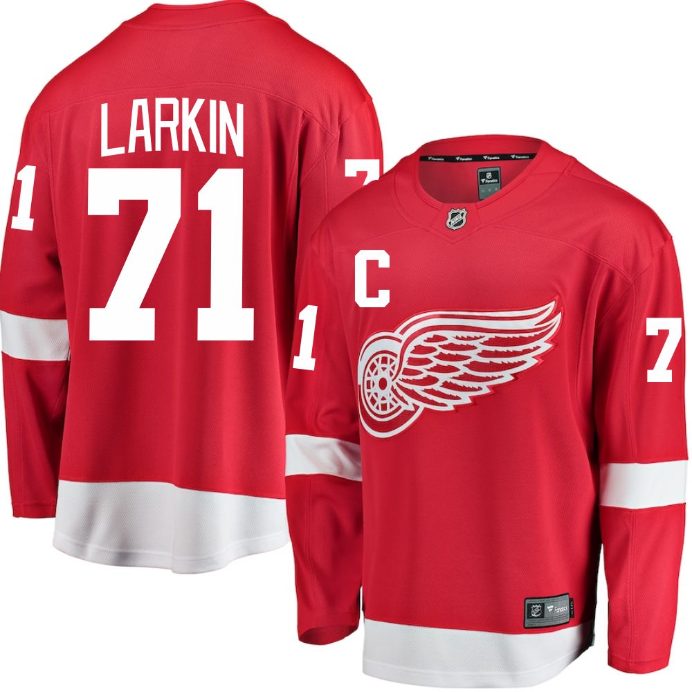 Detroit Red Wings Fanatics Breakaway Red Jersey - Larkin #71 with