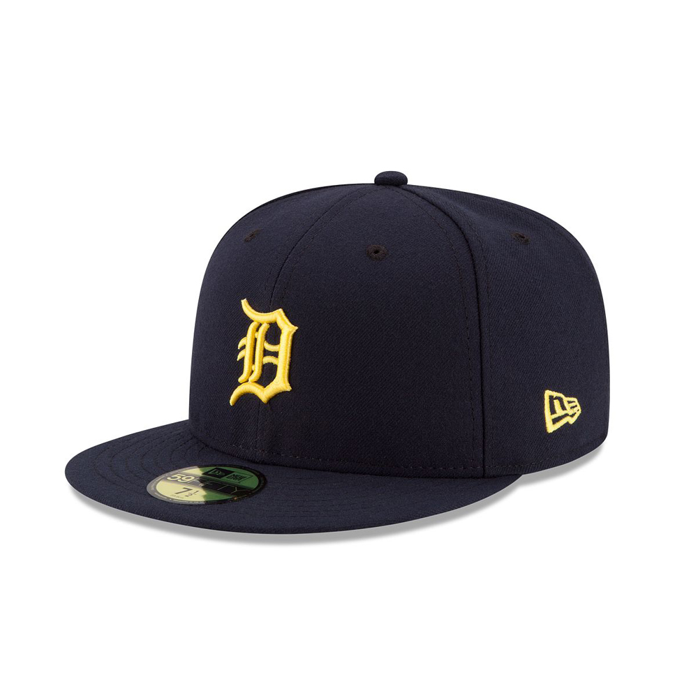 Detroit Tigers and U of M 59FIFTY Fitted Cap - Vintage Detroit Collection