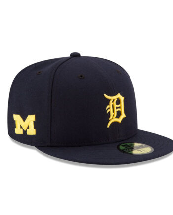 Detroit Tigers Ripple Blue 59FIFTY Men's Fitted Cap