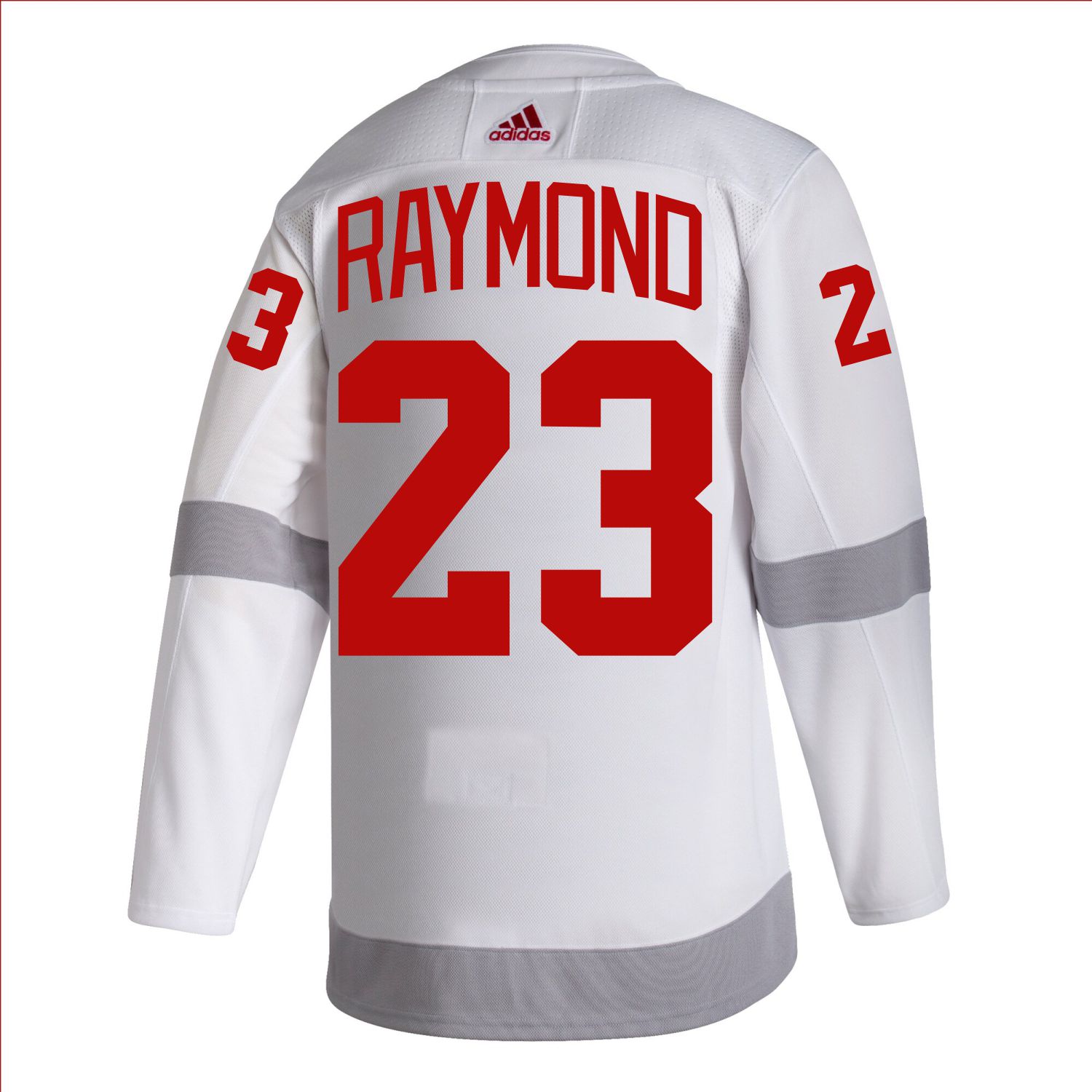 Personalized Detroit Red Wings Throwback Vintage NHL Home Jersey