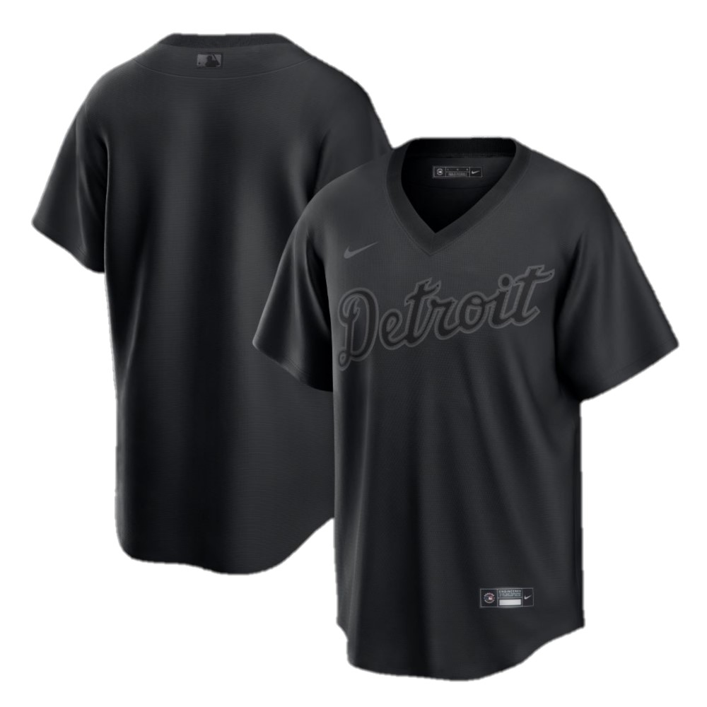 Detroit Tigers Nike Fashion Replica Jersey by Vintage Detroit Collection