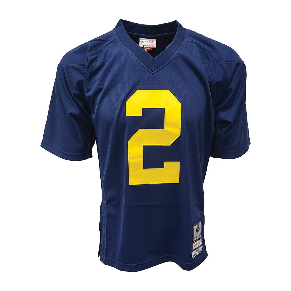 Charles Woodson #2 Legacy U of M Jersey - Vintage Detroit Collection