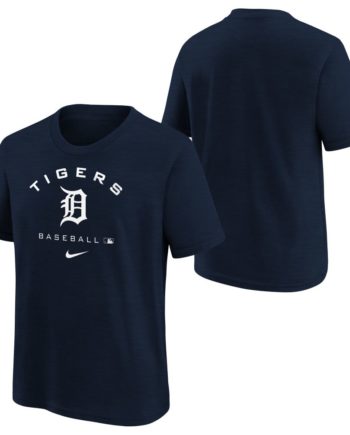 Pre-Owned Youth Medium (10/12) Orange MLB Detroit Tigers T-Shirt