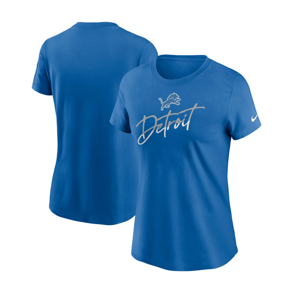 Detroit Lions Women's Team City T-Shirt - Vintage Detroit Collection