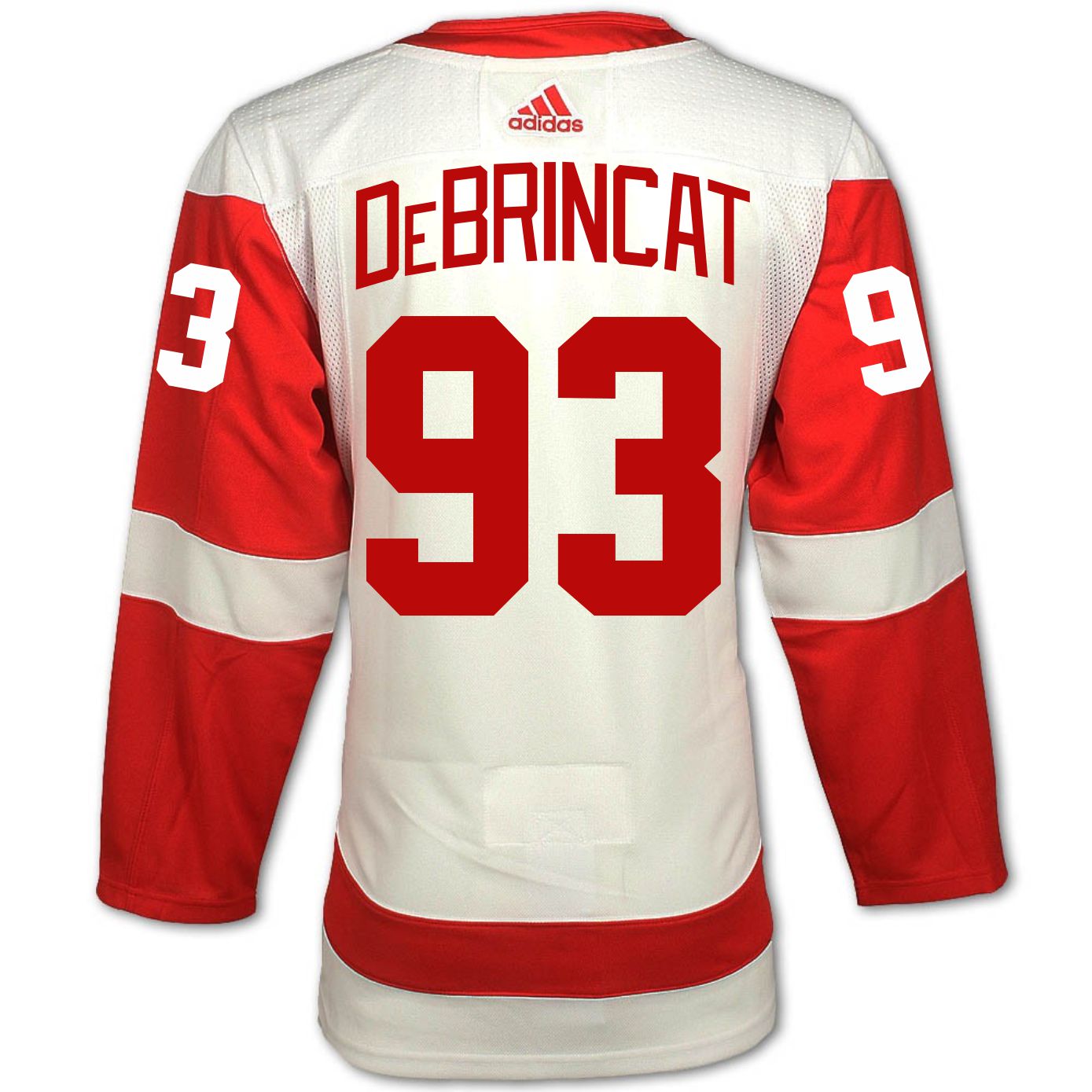 Alex DeBrincat Men's Premium T-Shirt - Tri Gray - Detroit | 500 Level