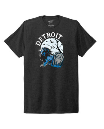 Detroit Lions Men's Formation Tri-Blend T-Shirt - Vintage Detroit Collection