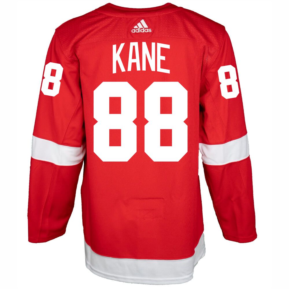 Patrick Kane #88 Detroit Red Wings Adidas Home Primegreen Authentic Jersey  - Vintage Detroit Collection